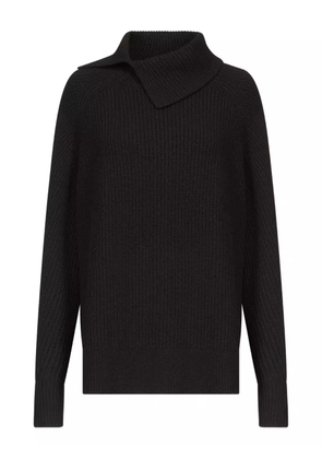 LouLou de Saison CECIL ribbed stand-collar sweater - Black