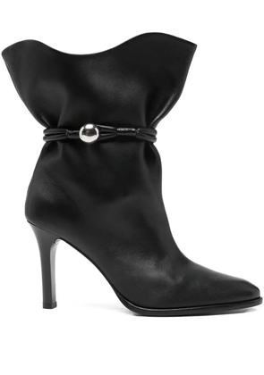 ISABEL MARANT ankle leather boots - Black