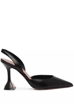 Amina Muaddi Holli 95mm slingback pumps - Black