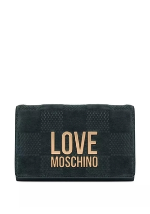 Love Moschino quilted chain bag - Green