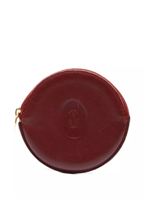 Cartier 1990-2000 leather coin case - Red