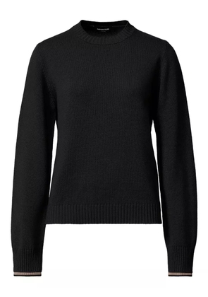 Fabiana Filippi balloon-sleeve ribbed sweater - Blue