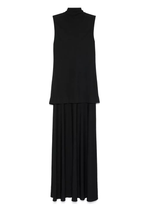 Jil Sander layered midi dress - Black