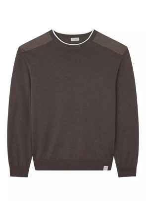 Paul & Shark crew-neck sweater - Brown