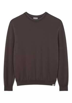 Paul & Shark crew-neck sweater - Brown