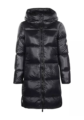 Pyrenex full-zip hooded down jacket - Black