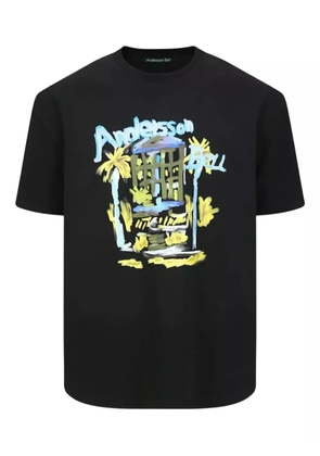 Andersson Bell Palm Tree T-shirt - Black