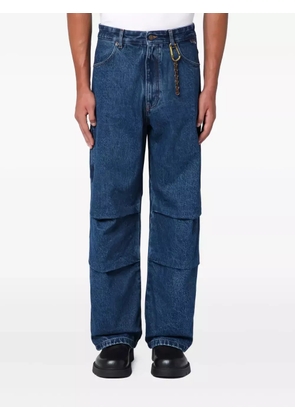 DARKPARK logo-patch jeans - Blue