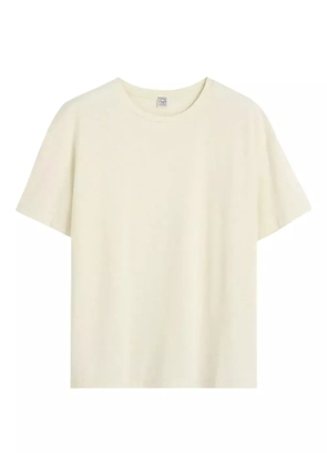 TOTEME crew-neck T-shirt - Yellow