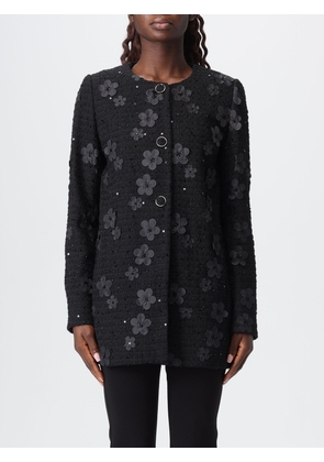 Coat TWINSET Woman color Black