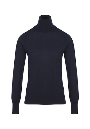Martin Grant - Turtle Neck Wool Sweater - Navy - M - Moda Operandi
