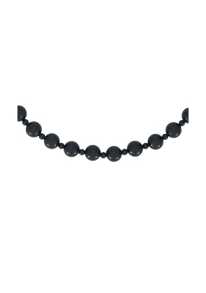 Cendre Constance Necklace in Black.