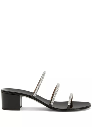 Giuseppe Zanotti 40mm Shiny Mignon sandals - Black