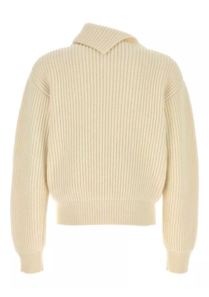 Jil Sander ribbed sweater - Neutrals