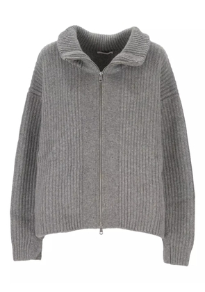 OLIVER LATTUGHI zip-up sweater - Grey
