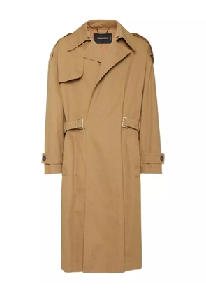 DSQUARED2 belted trench coat - Brown