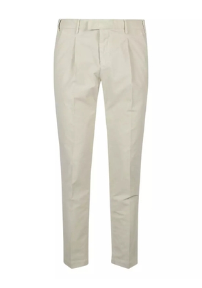 PT Torino pleated cotton pants - Neutrals