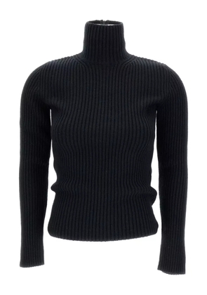 Max Mara ribbed turtleneck sweater - Black
