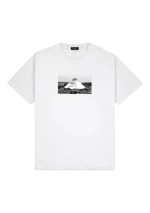 dime graphic-print cotton T-shirt - Grey