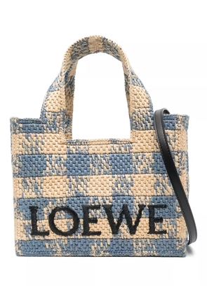LOEWE small Font tote bag - Neutrals