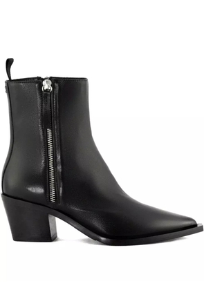 Halmanera 50mm Taby zip boots - Black