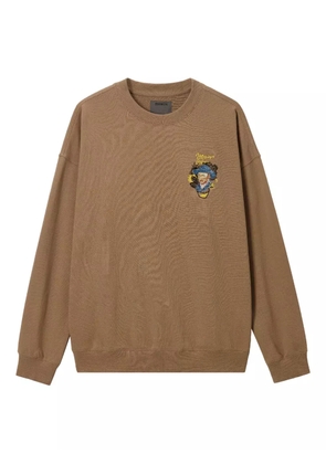 Musium Div. Van Gogh Sunflower sweatshirt - Brown