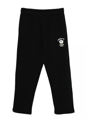 CHOCOOLATE logo-printed trousers - Black