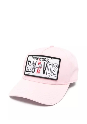 DSQUARED2 New York-patch baseball cap - Pink