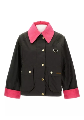 Barbour two-tone cotton jacket - Green