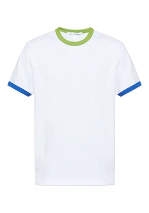 Comme Des Garçons Shirt contrasting-trim T-shirt - White