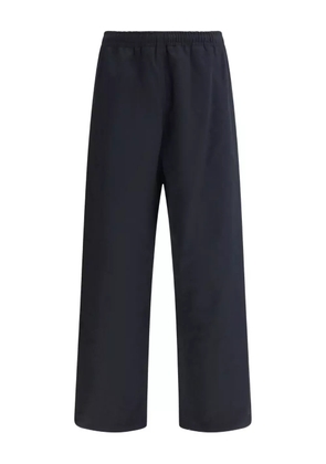 Marni logo-patch trousers - Black