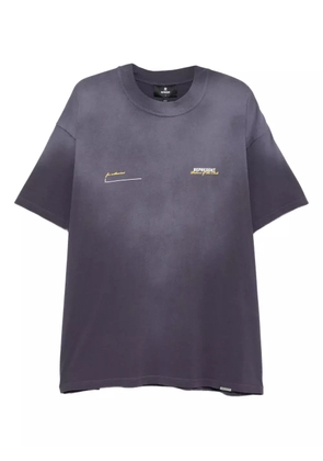 Represent logo-print T-shirt - Blue