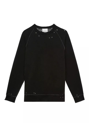 MARANT Mitchell raglan-sleeve sweatshirt - Black