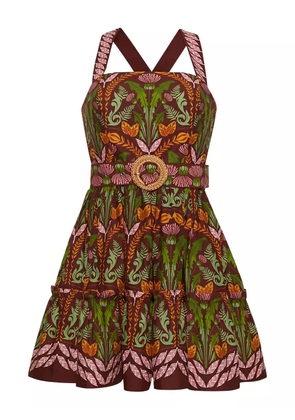 Cara Cara Julietta mini dress - Brown