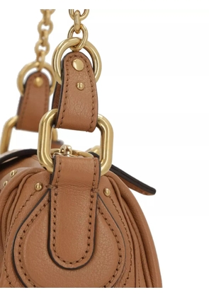 Chloé small Paddington leather tote bag - Brown