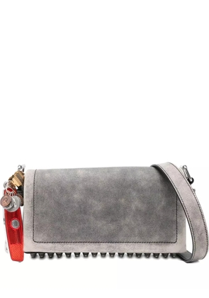 Alexander Wang studded flap shoulder bag - Grey