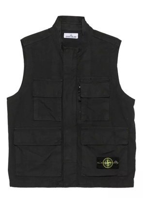 Stone Island multi-pocket vest - Green