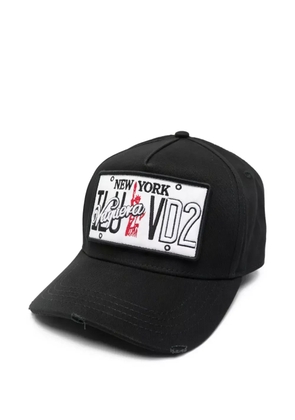DSQUARED2 New York-patch baseball cap - Black