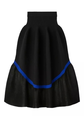 CFCL Pottery Lucent pleated midi skirt - Black