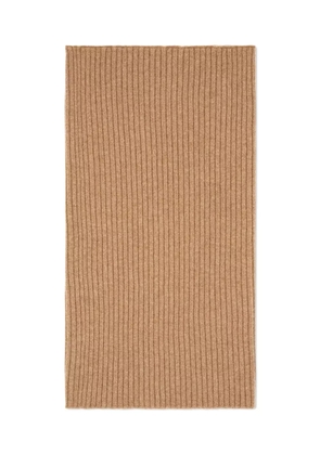 BOMPARD ribbed cashmere snood - Brown