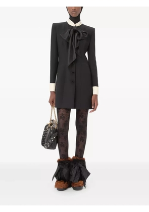 Valentino Garavani Couture crepe mini dress - Black