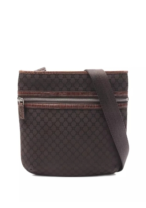 Celine Pre-Owned 2010 Macadam shoulder bag - Brown