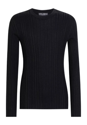 Dolce & Gabbana ribbed sweater - Black