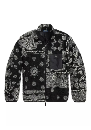 Polo Ralph Lauren bandana fleece jacket - Black