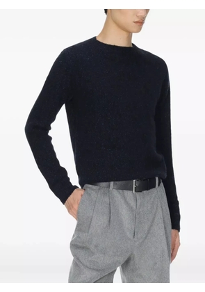 Auralee crew-neck cashmere sweater - Blue