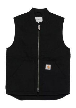 Carhartt WIP zip-front pocket vest - Black