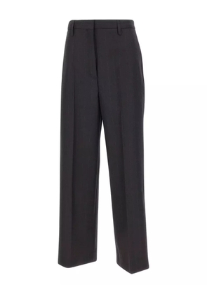 HERSKIND pinstripe wool trousers - Black