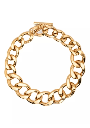 P.A.R.O.S.H. logo-engraved necklace - Gold