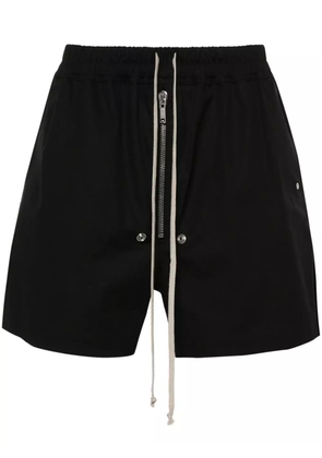 Rick Owens Bela Boxers poplin shorts - Black
