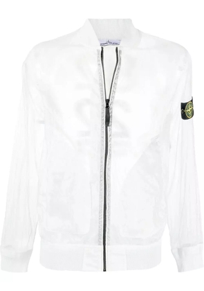 Stone Island Bomber Jacket 433Q2 - Ice - White